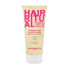 Dermacol Hair Ritual Super Blonde Conditioner 200 ml balzam za blond lase za ženske