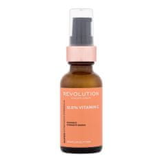 Revolution Skincare Vitamin C 12.5% Radiance Strength Serum regenerativni serum za posvetlitev in glajenje kože 30 ml za ženske