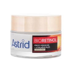 Astrid Bioretinol Night Cream nočni serum proti gubam 50 ml za ženske