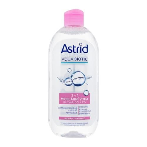 Astrid Aqua Biotic 3in1 Micellar Water Dry/Sensitive Skin micelarna voda za suho in občutljivo kožo za ženske