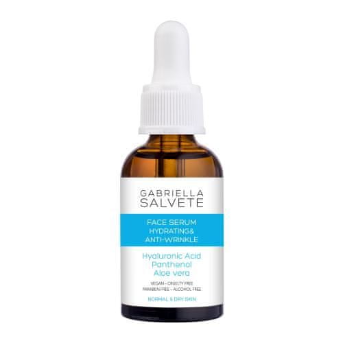 Gabriella Salvete Face Serum Hydrating & Anti-Wrinkle vlažilni serum proti gubam za normalno in suho kožo za ženske