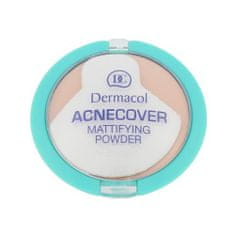 Dermacol Acnecover Mattifying Powder puder za problematično kožo z mat učinkom 11 g Odtenek shell