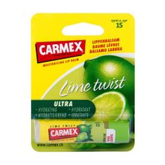 Carmex Ultra Moisturising Lip Balm Lime Twist SPF15 zaščitni balzam za ustnice z okusom limete 4.25 g
