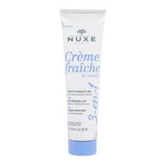 Nuxe Creme Fraiche de Beauté 3-In-1 Cream & Make-Up Remover & Mask večnamenska krema za obraz 3v1 100 ml za ženske