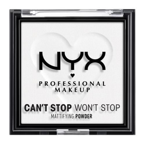 NYX Can't Stop Won't Stop Mattifying Powder mat puder 6 g
