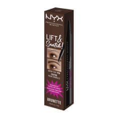 NYX Lift & Snatch! natančen svinčnik za obrvi 1 ml Odtenek 07 brunette