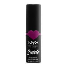 NYX Suède Matte Lipstick mat klasična šminka šminka 3.5 g Odtenek 32 copenhagen