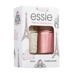 Essie French Manicure Odtenek blanc Set lak za nohte 13,5 ml + lak za nohte 13,5 ml Mademoiselle