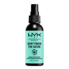 NYX Dewy Finish osvežilen sprej za fiksiranje ličil 60 ml