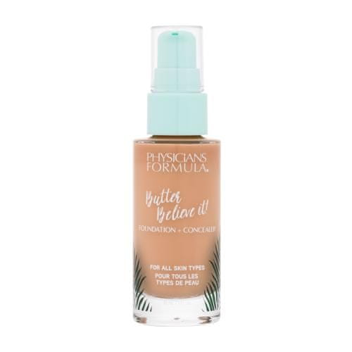 Physicians Formula Butter Believe It! Foundation + Concealer dolgoobstojen kremni puder 30 ml