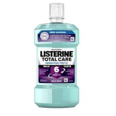 Listerine Total Care Sensitive Teeth Mild Taste Mouthwash 6 in 1 500 ml ustna vodica brez alkohola za občutljive zobe