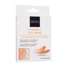 Gabriella Salvete Vitamin C Eye Mask blazinice za področje okoli oči z vitaminom c 5 kos