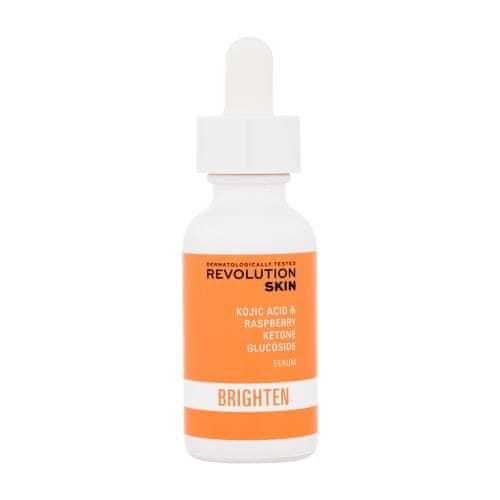 Revolution Skincare Brighten Kojic Acid & Raspberry Ketone Glucoside Serum osvetljevalni serum proti pigmentnim madežem za ženske