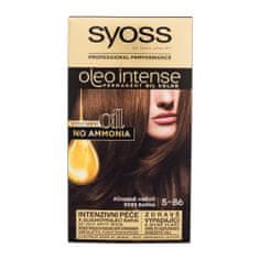 Syoss Oleo Intense Permanent Oil Color trajna oljna barva za lase brez amonijaka 50 ml Odtenek 5-86 sweet brown za ženske