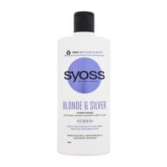 Syoss Blonde & Silver Conditioner 440 ml balzam za svetle in sive lase za ženske