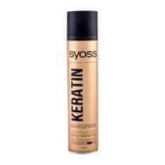 Syoss Keratin Hair Spray zaščitni lak za lase z močnim utrjevanjem 300 ml za ženske