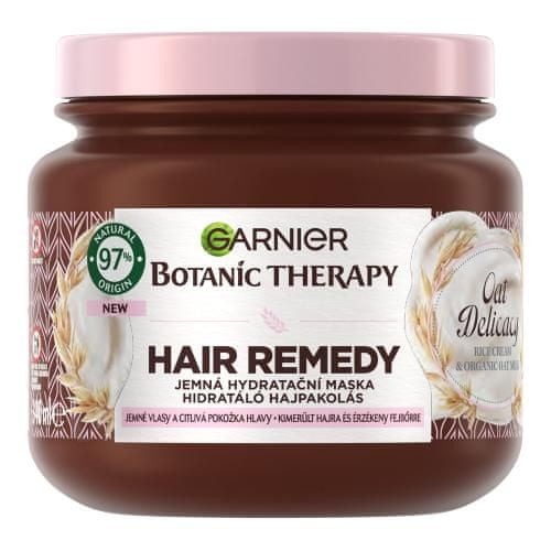 Garnier Botanic Therapy Oat Delicacy Hair Remedy vlažilna maska za tanke lase in občutljivo lasišče za ženske