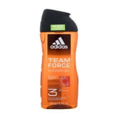 Adidas Team Force Shower Gel 3-In-1 New Cleaner Formula gel za prhanje 250 ml za moške