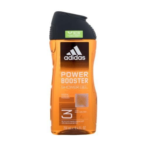 Adidas Power Booster Shower Gel 3-In-1 New Cleaner Formula gel za prhanje za moške