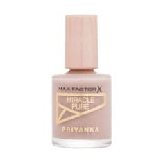 Max Factor Priyanka Miracle Pure negovalen lak za nohte 12 ml Odtenek 216 vanilla spice
