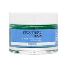 Revolution Skincare Blemish Tea Tree & Hydroxycinnamic Acid Face Mask maska za mastno in problematično kožo 50 ml za ženske