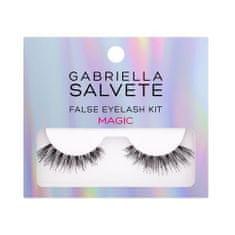 Gabriella Salvete False Eyelash Kit Magic Set umetne trepalnice 1 par + lepilo za trepalnice 1 g