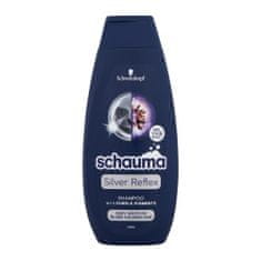 Schwarzkopf Schauma Silver Reflex Shampoo 400 ml šampon za sive, bele ali pobarvane svetle lase za ženske