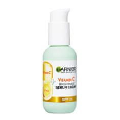 Garnier Skin Naturals Vitamin C Brightening Serum Cream SPF25 posvetlitveni kremni serum 50 ml za ženske