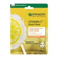 Garnier Skin Naturals Vitamin C Sheet Mask vlažilna in posvetlitvena maska 1 kos za ženske