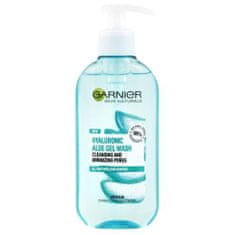 Garnier Skin Naturals Hyaluronic Aloe Gel Wash čistilni in vlažilni gel 200 ml za ženske