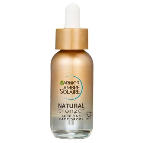 Garnier Ambre Solaire Natural Bronzer Self-Tan Face Drops samoporjavitvene kapljice za obraz unisex