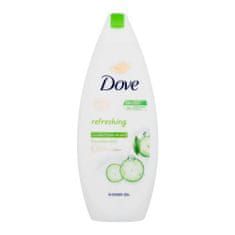 Dove Refreshing Cucumber & Green Tea osvežilen gel za prhanje 250 ml za ženske