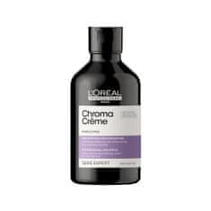 L’Oréal Chroma Crème Professional Shampoo Purple Dyes 300 ml šampon za svetle lase za nevtralizacijo rumenih odtenkov za ženske