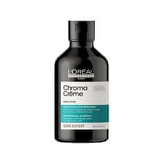 L’Oréal Chroma Crème Professional Shampoo Green Dyes 300 ml šampon za temno rjave lase za nevtralizacijo rdečih tonov za ženske