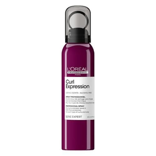 L’Oréal Curl Expression Professional Spray sprej za pospešitev sušenja skodranih in valovitih las