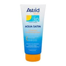 Astrid Sun Aqua Satin Moisturizing Milk SPF30 vodoodporen vlažilen losjon za zaščito pred soncem 200 ml