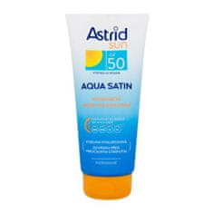 Astrid Sun Aqua Satin Moisturizing Milk SPF50 vodoodporen vlažilen losjon za zaščito pred soncem 200 ml