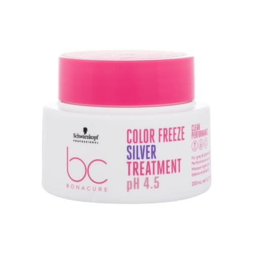Schwarzkopf Prof. BC Bonacure Color Freeze pH 4.5 Treatment Silver maska za nevtralizacijo in obnovitev las za ženske