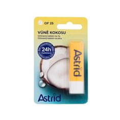 Astrid Coconut Lip Balm SPF25 zaščitni balzam za ustnice z vonjem kokosa 4.8 g