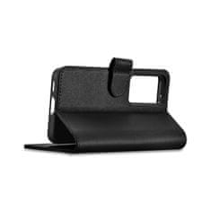 iCARER Usnjen etui za Samsung Galaxy S23 Wallet Case črn