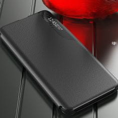 HURTEL Etui pokrowiec z klapką i podstawką do Xiaomi Redmi Note 12 Pro / Poco X5 Pro 5G Eco Leather czarne