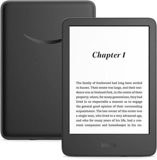 Amazon Kindle 2022 E-bralnik, 16 GB, WiFi, Special Offers, črna