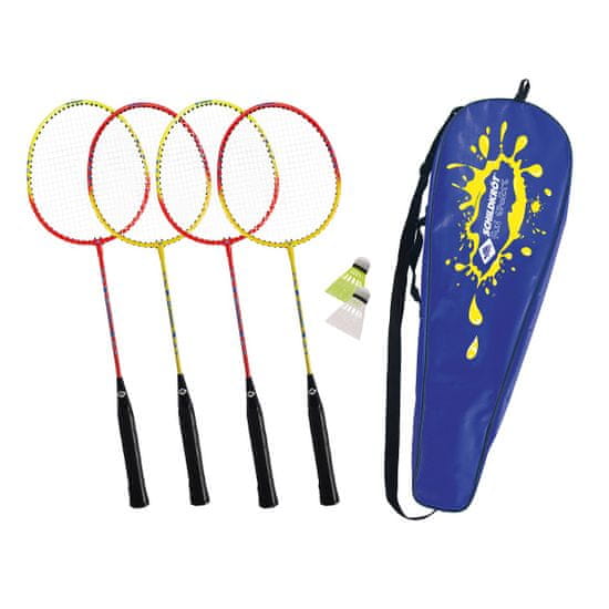 Schildkröt Set za badminton, 4 igralci
