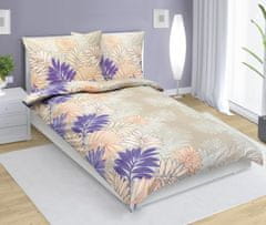 Bombažno posteljno perilo - 140x220, 70x90 cm - Fern