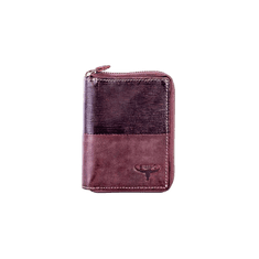 Buffalo Rjava moška denarnica z zadrgo CE-PR-N4Z-HP-2.81_281612 Univerzalni