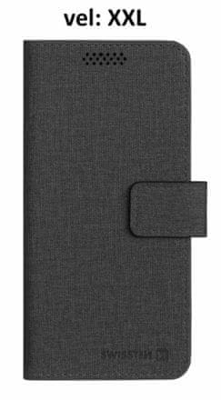 SWISSTEN Univerzalni etui za monil Swissten LIBRO UNI BOOK XXL črn (170 x 83 mm )