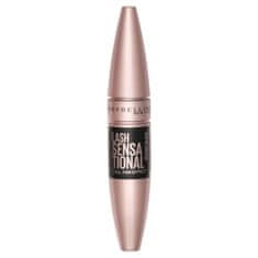 Maybelline Lash Sensational maskara za volumen in nahranitev trepalnic 9.5 ml Odtenek intense black