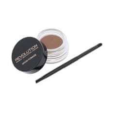 Makeup Revolution Brow Pomade With Double Ended Brush pomada za obrvi 2.5 g Odtenek soft brown