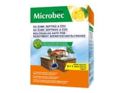 BROS Aktiviator za greznice, gnilišča in čistilne naprave MICROBEC 5x25g + 1 BREZPLAČNO