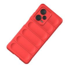 HURTEL Elastični etui za Xiaomi Redmi Note 12 Pro+ Magic Shield Case rdeč